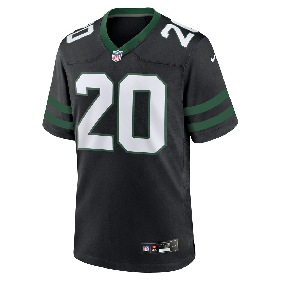 Breece Hall New York Jets Nike Alternate Game Jersey - Legacy Black
