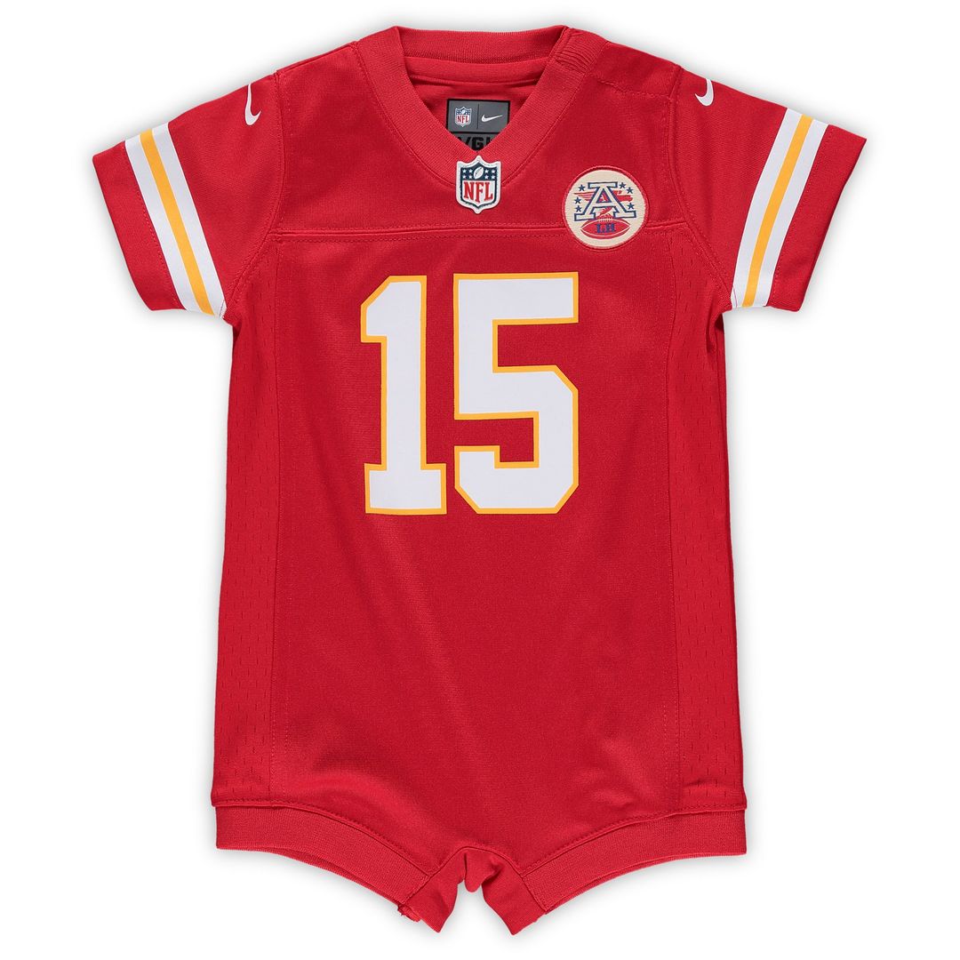 Patrick Mahomes Kansas City Chiefs Nike Infant Romper Jersey - Red