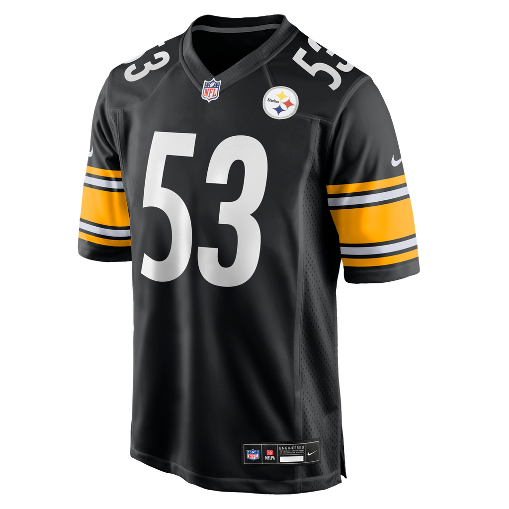 JaWhaun Bentley Pittsburgh Steelers Nike Team Game Jersey -  Black