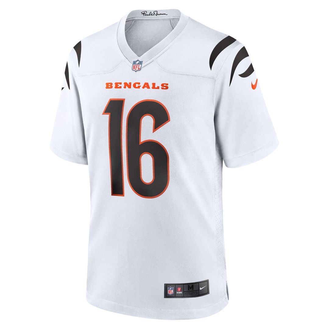 Joe Flacco Cincinnati Bengals Nike Game Jersey -  White