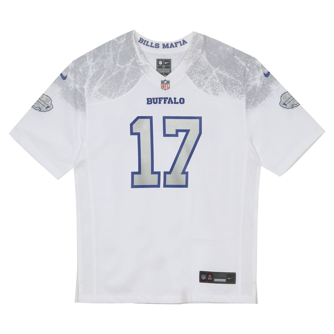 Josh Allen Buffalo Bills Nike Toddler 2025 Rivalries Collection Game Jersey - White