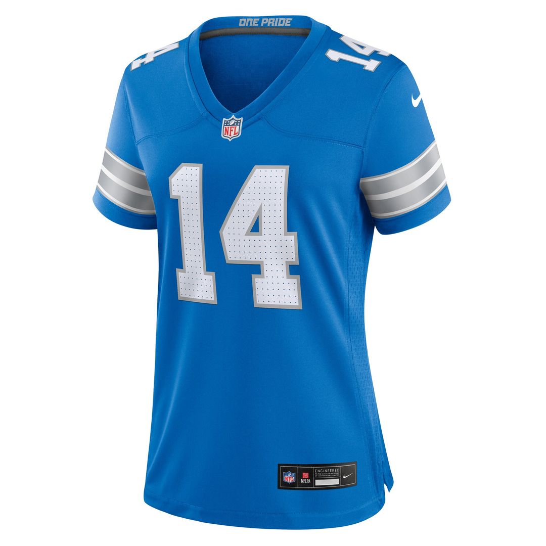 Amon-Ra St. Brown Detroit Lions Nike Women's Team Game Jersey - Blue