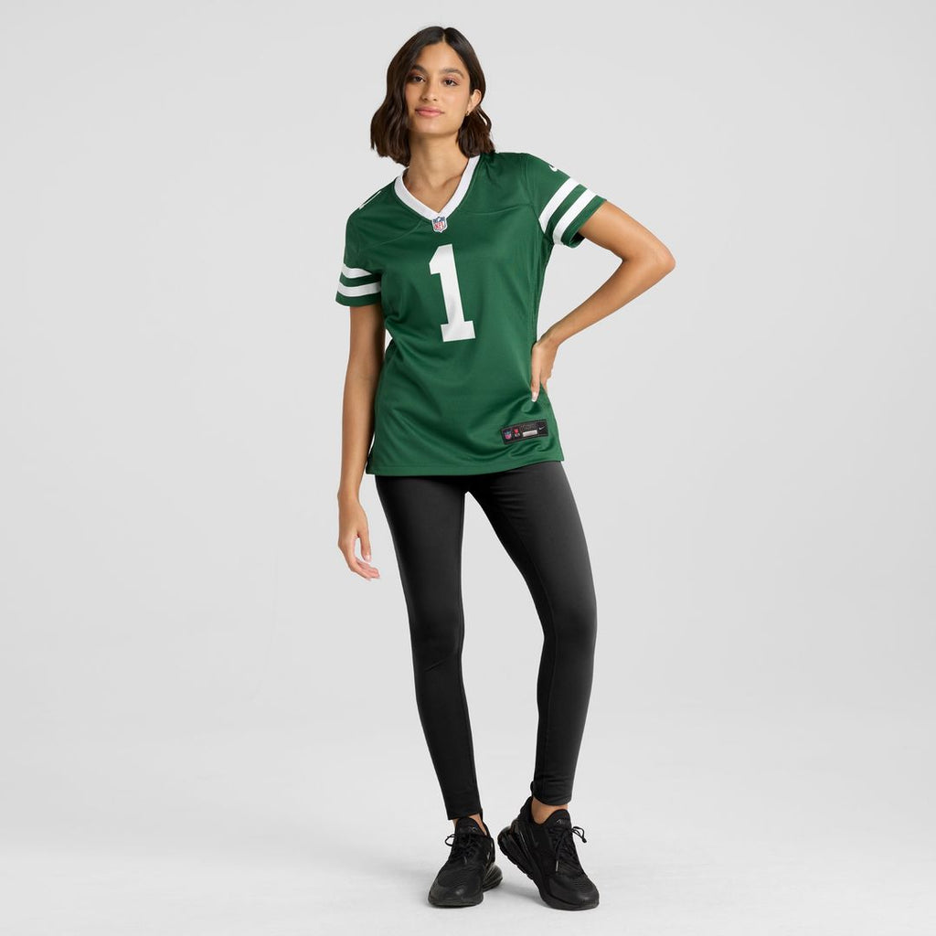 Ahmad Sauce Gardner New York Jets Nike Women's Game Jersey - Legacy Green