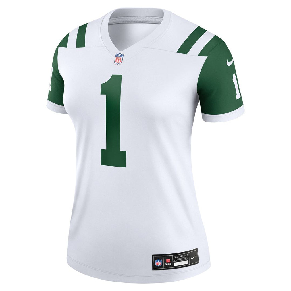 Ahmad Sauce Gardner New York Jets Nike Women's Alternate Legend Player Performance Top - Classic Alternate White