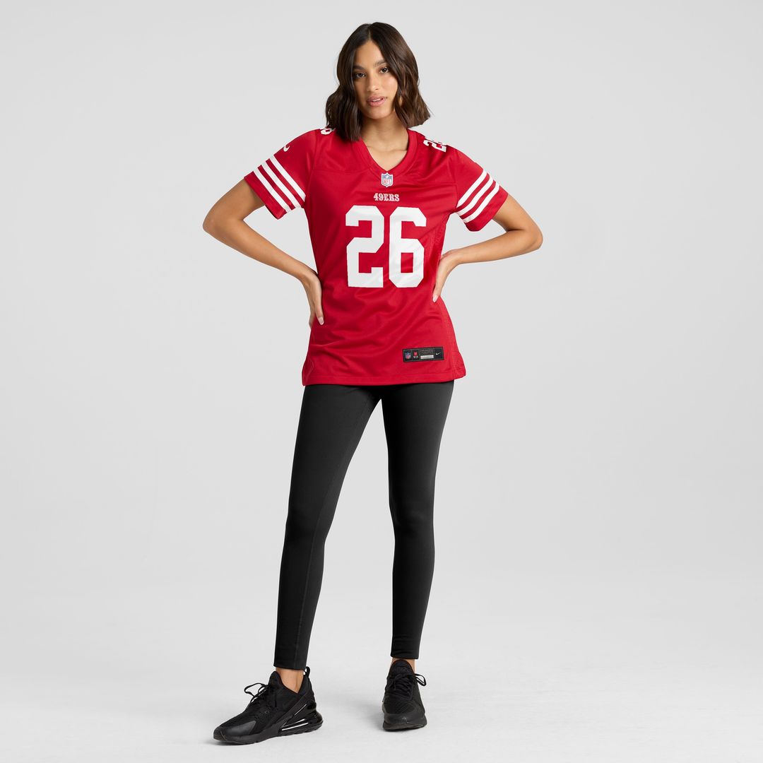 Chase Lucas San Francisco 49ers Nike Women's Team Game Jersey -  Scarlet