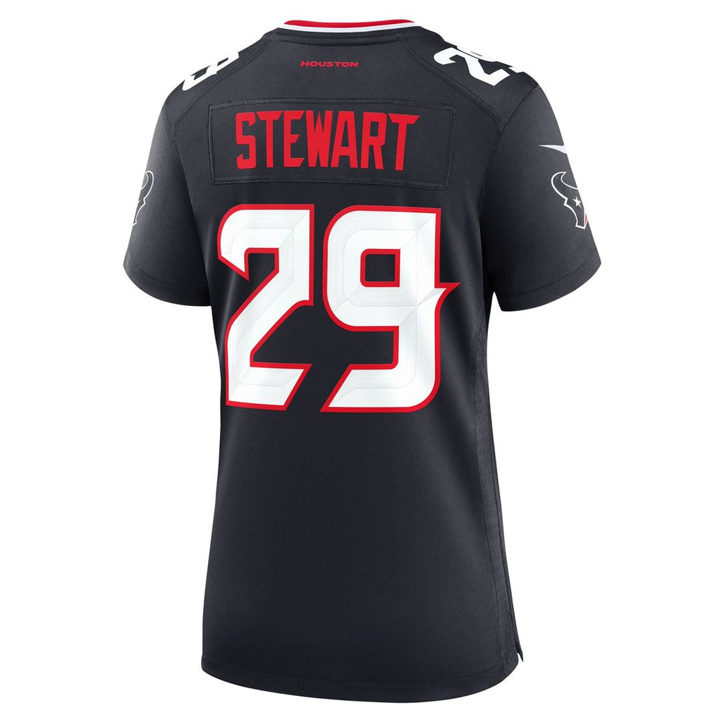 M.J. Stewart Houston Texans Nike Women's Team Game Jersey -  Navy