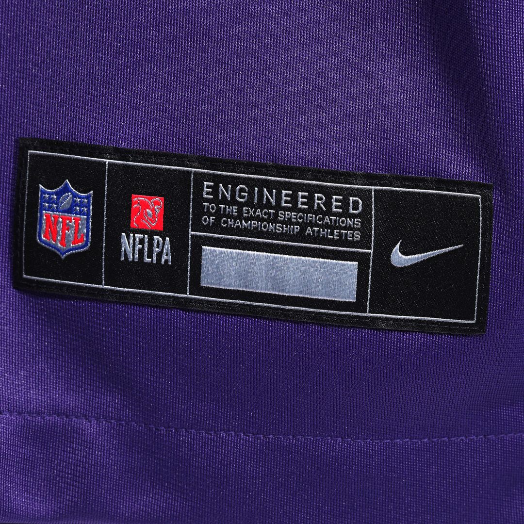 Ben Yurosek Minnesota Vikings Nike Team Game Jersey -  Purple
