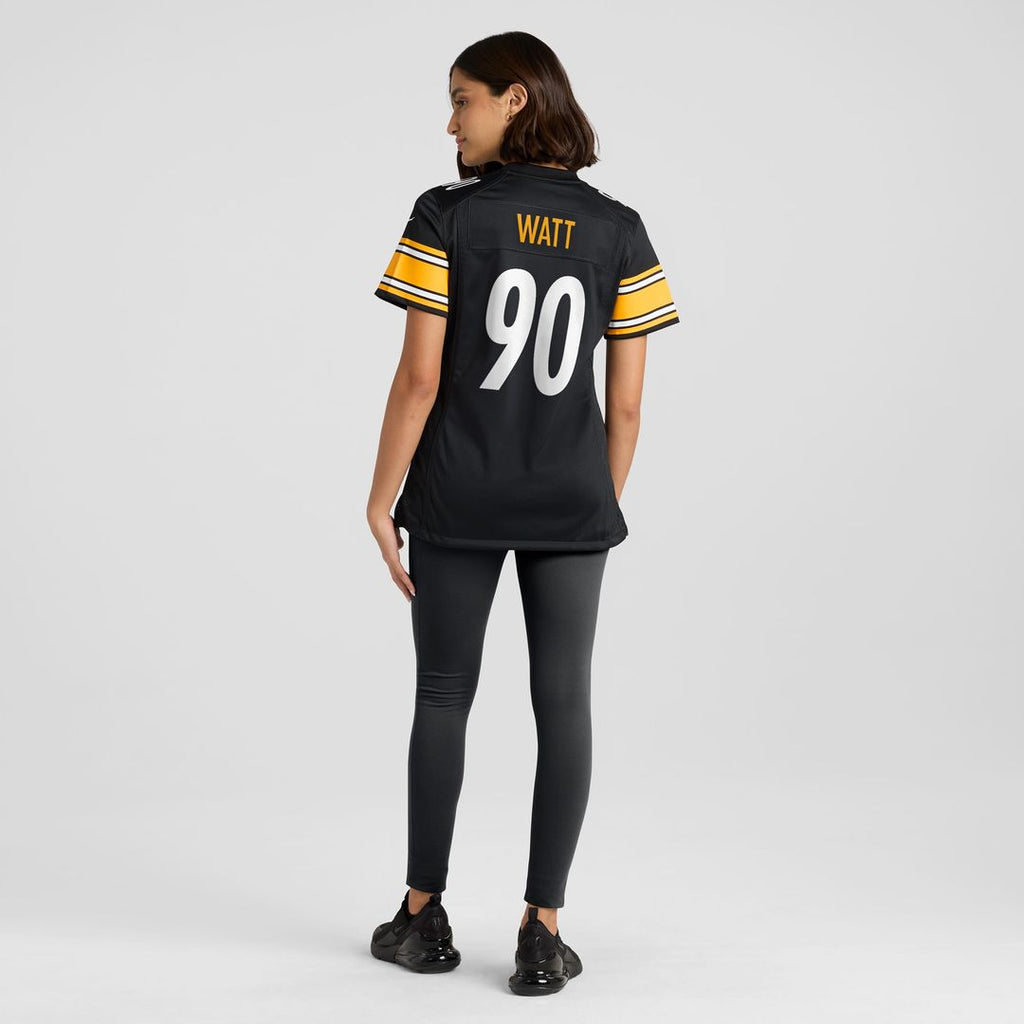 T.J. Watt Pittsburgh Steelers Nike Women's Game Jersey - Black