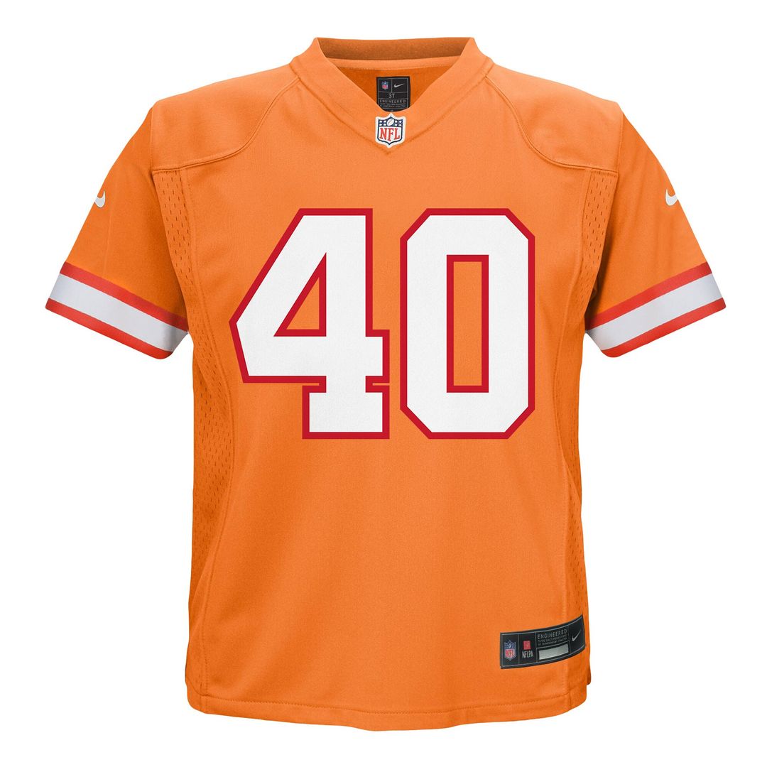 Mike Alstott Tampa Bay Buccaneers Nike Toddler Retired Player Game Jersey - Orange
