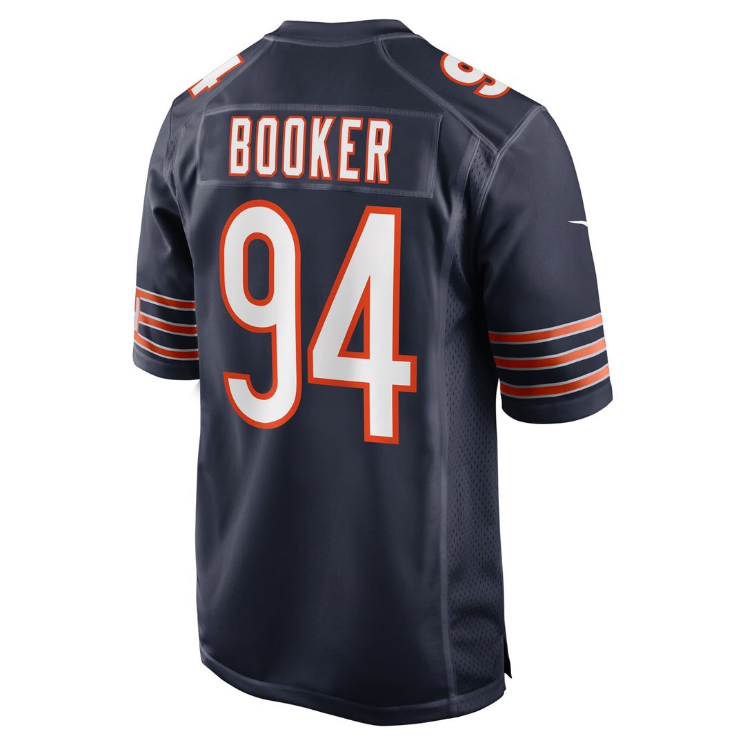Austin Booker Chicago Bears Nike  Game Jersey -  Navy