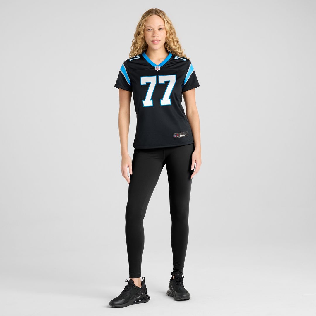 Yosh Nijman Carolina Panthers Nike Women's  Game Jersey -  Black