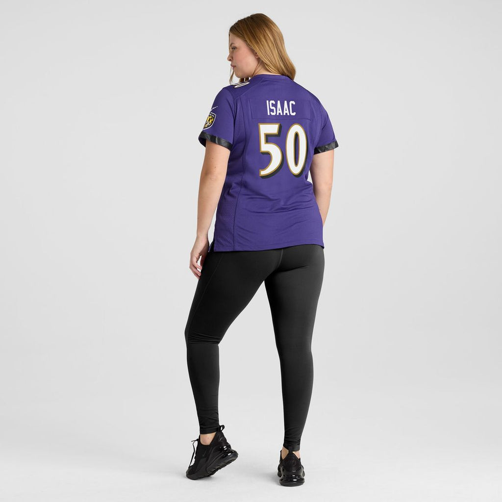 Adisa Isaac Baltimore Ravens Nike Women's  Game Jersey -  Purple