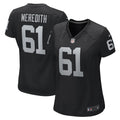 Jordan Meredith Las Vegas Raiders Nike Women's Game Player Jersey - Black