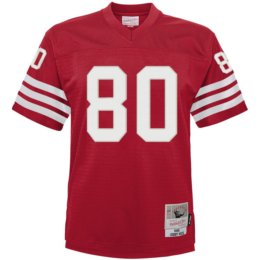 Jerry Rice San Francisco 49ers Mitchell & Ness Toddler 1990 Retired Legacy Jersey - Scarlet