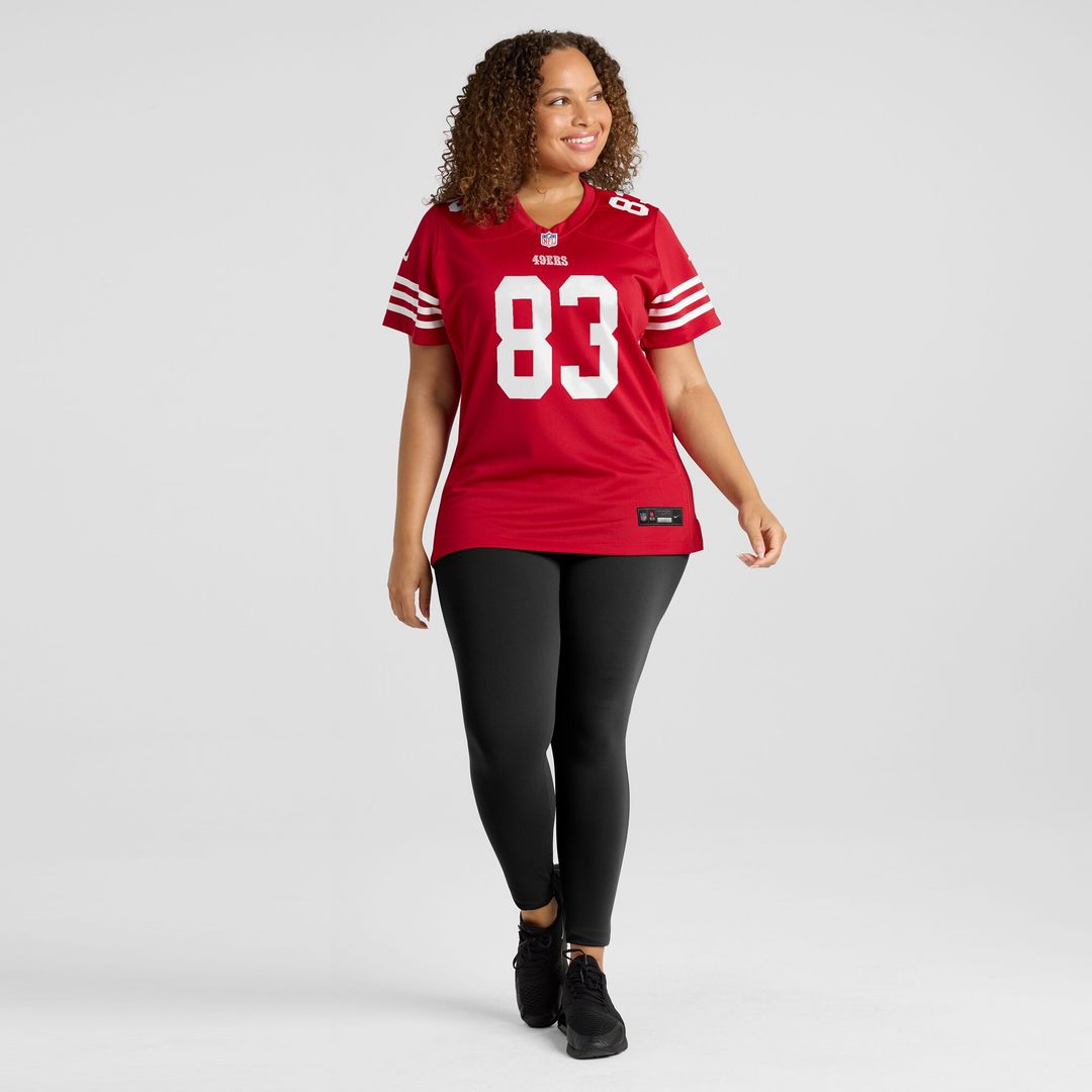 Terique Owens San Francisco 49ers Nike Women's Team Game Jersey -  Scarlet
