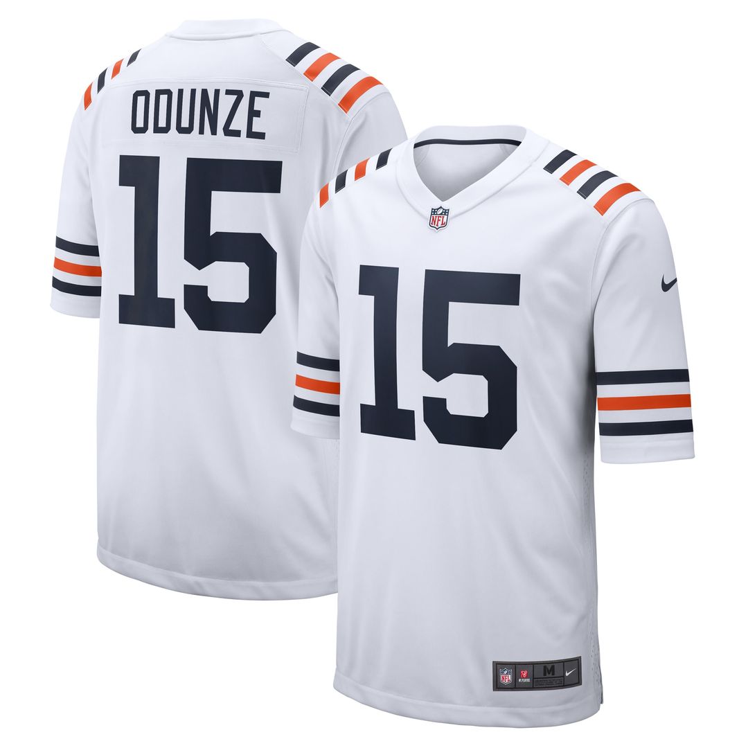 Rome Odunze Chicago Bears Nike Alternate Game Jersey -  White