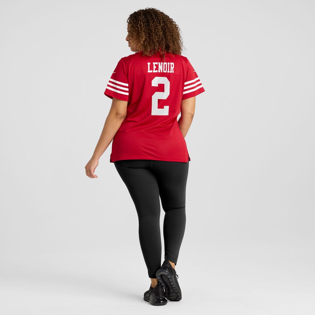 Deommodore Lenoir San Francisco 49ers Nike Women's  Game Jersey -  Scarlet