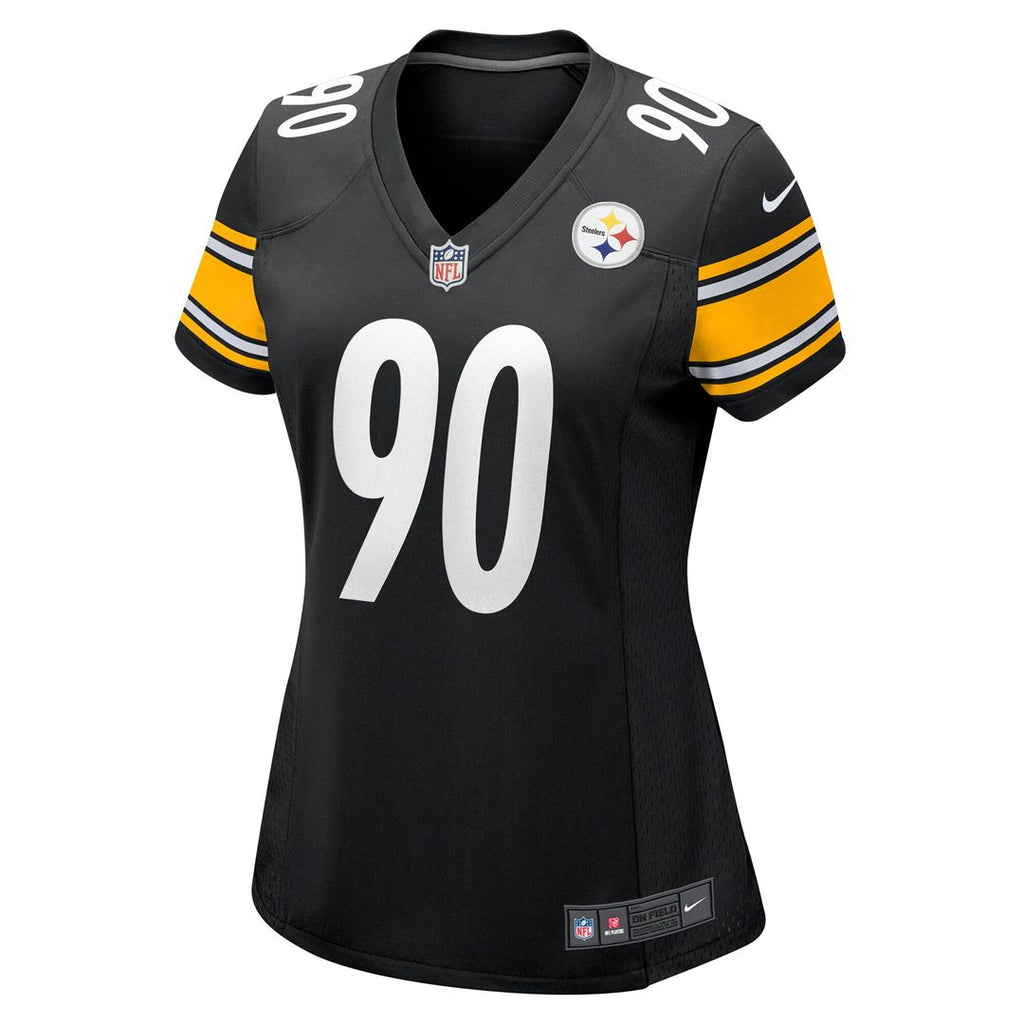 T.J. Watt Pittsburgh Steelers Nike Women's Team Game Jersey -  Black