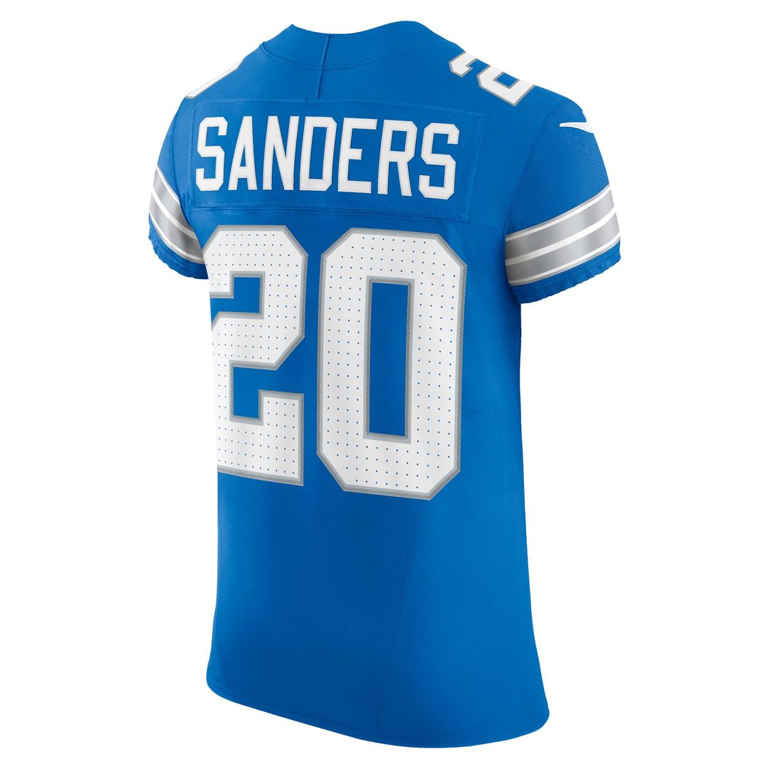 Barry Sanders Detroit Lions Nike  Vapor F.U.S.E. Elite Jersey - Blue