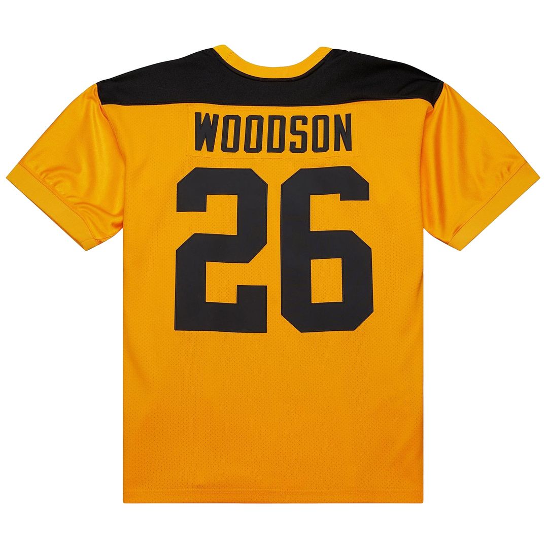 Rod Woodson Pittsburgh Steelers 1994 Mitchell & Ness Authentic Throwback Retired Player Jersey - Gold