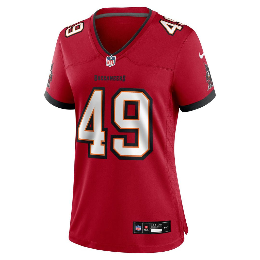 Owen Wright Tampa Bay Buccaneers Nike Women's Team  Game Jersey -  Red