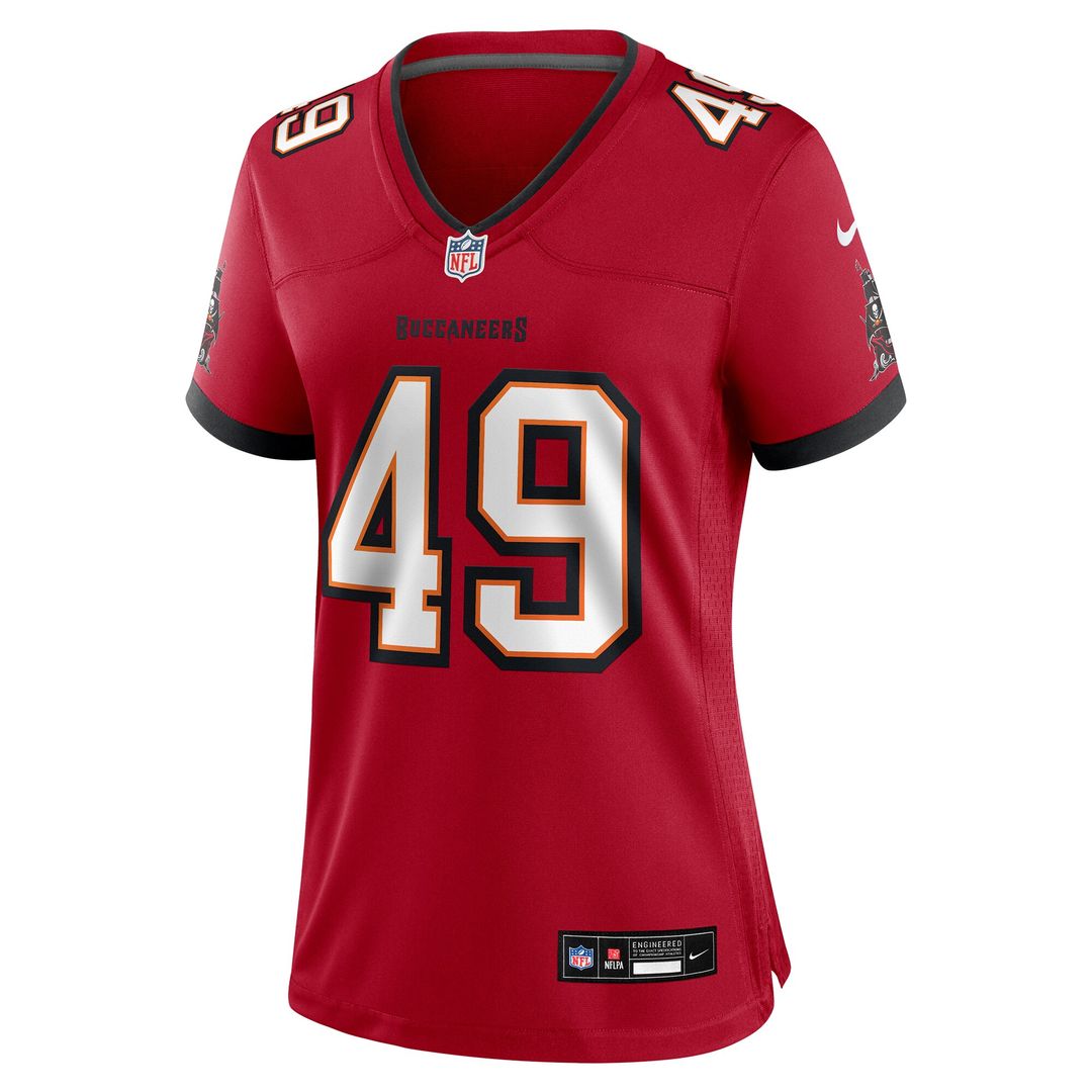 Owen Wright Tampa Bay Buccaneers Nike Women's Team  Game Jersey -  Red