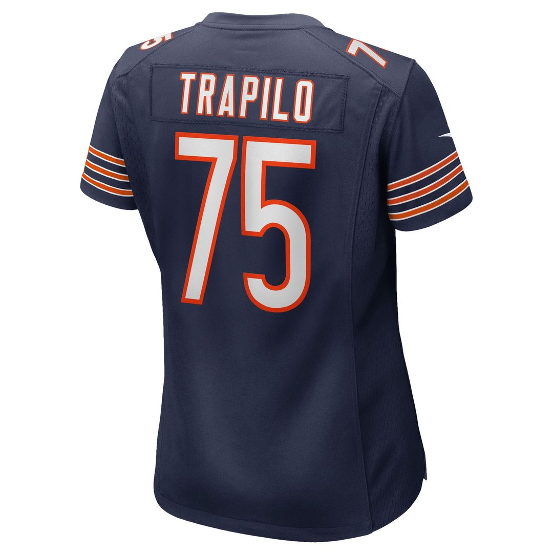 Ozzy Trapilo Chicago Bears Nike Women's Team Game Jersey -  Navy