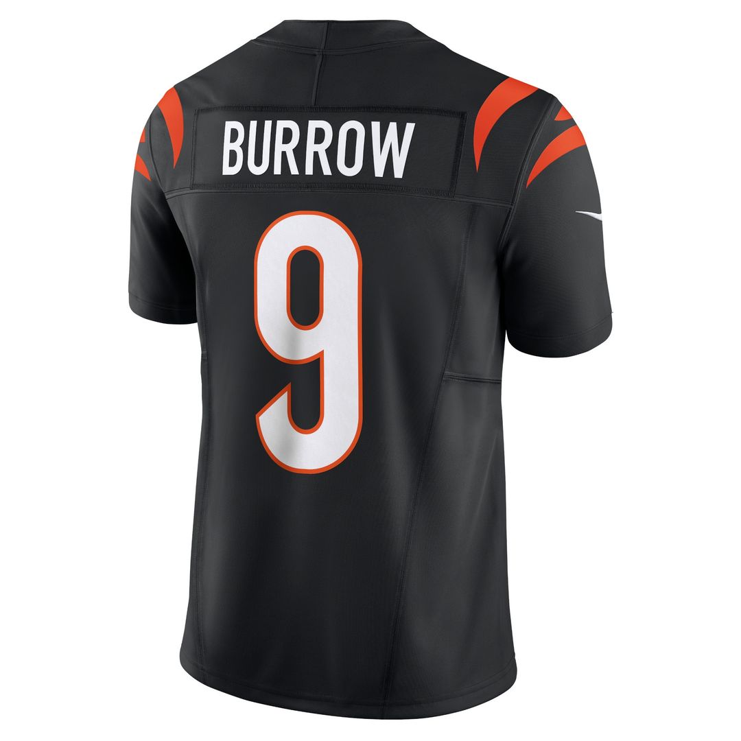 Joe Burrow Cincinnati Bengals Nike Vapor F.U.S.E. Limited Jersey - Black