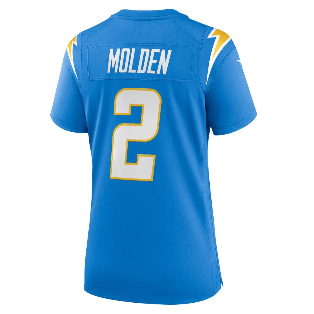 Elijah Molden Los Angeles Chargers Nike Women's Team Game Jersey -  Powder Blue