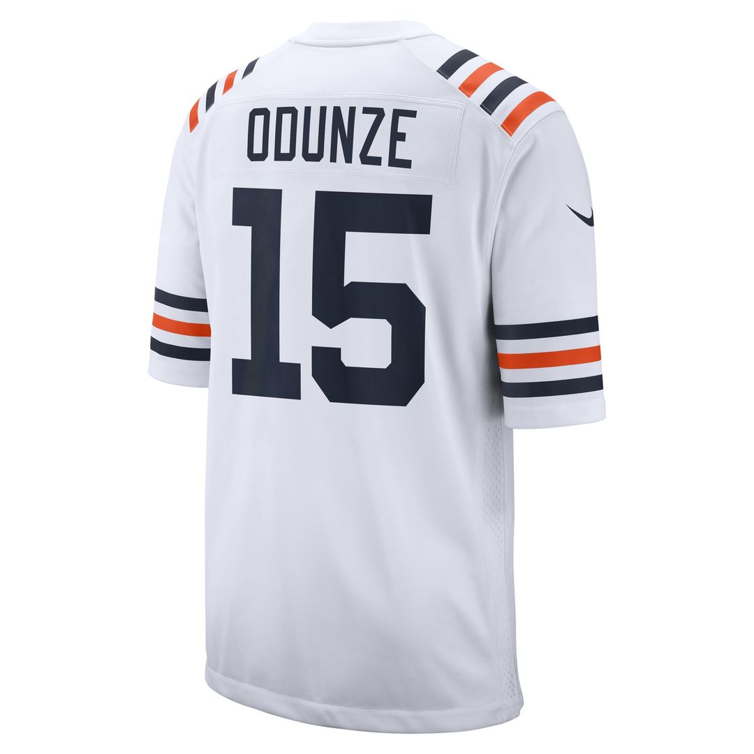 Rome Odunze Chicago Bears Nike Alternate Game Jersey -  White