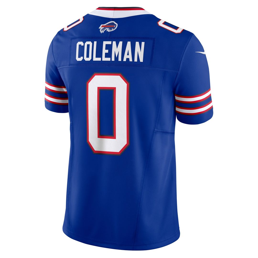 Keon Coleman Buffalo Bills Nike Team Vapor F.U.S.E. Limited Jersey - Royal