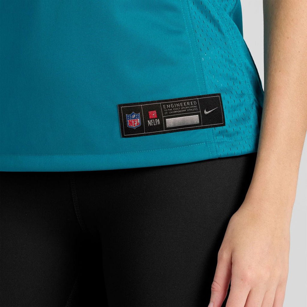 Bhayshul Tuten Jacksonville Jaguars Nike Women's Team Game Jersey -  Teal