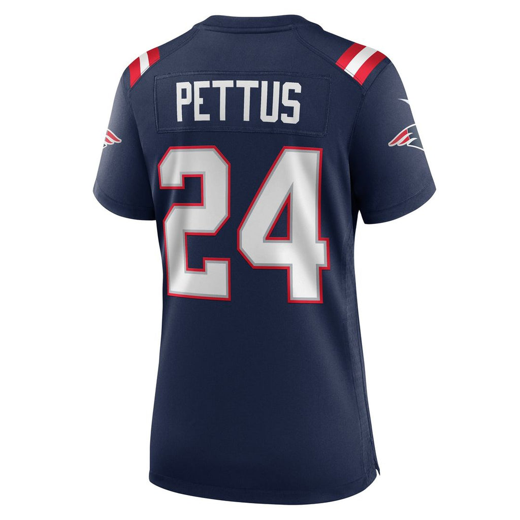 Dell Pettus New England Patriots Nike Women's Game Jersey - Navy