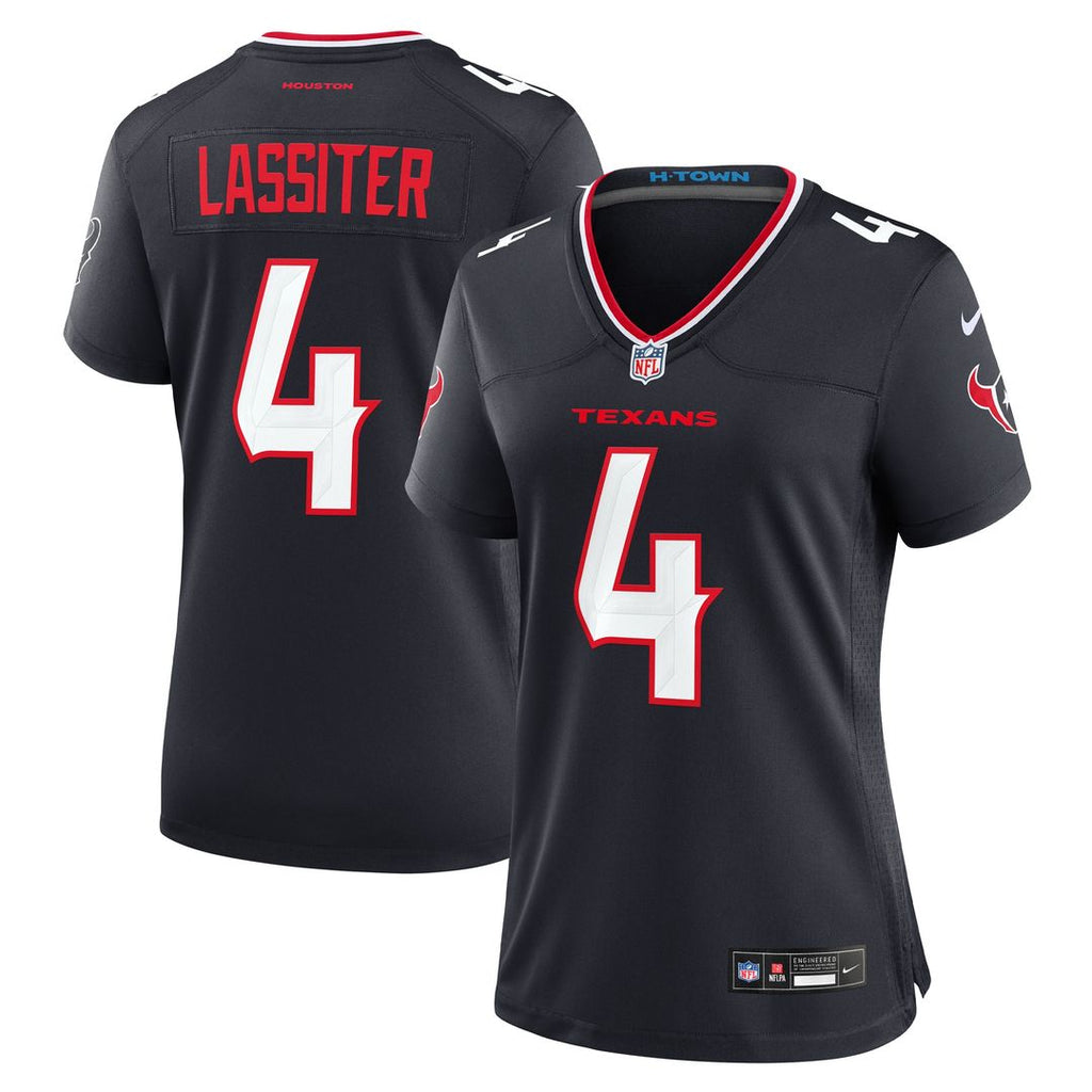 Kamari Lassiter Houston Texans Nike Women's Team Game Jersey -  Navy