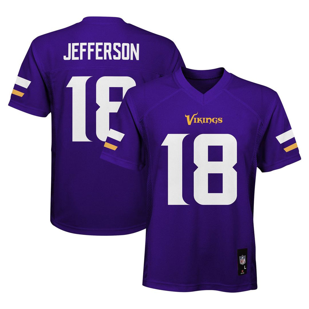 Justin Jefferson Minnesota Vikings Preschool Replica Player Jersey - Purple