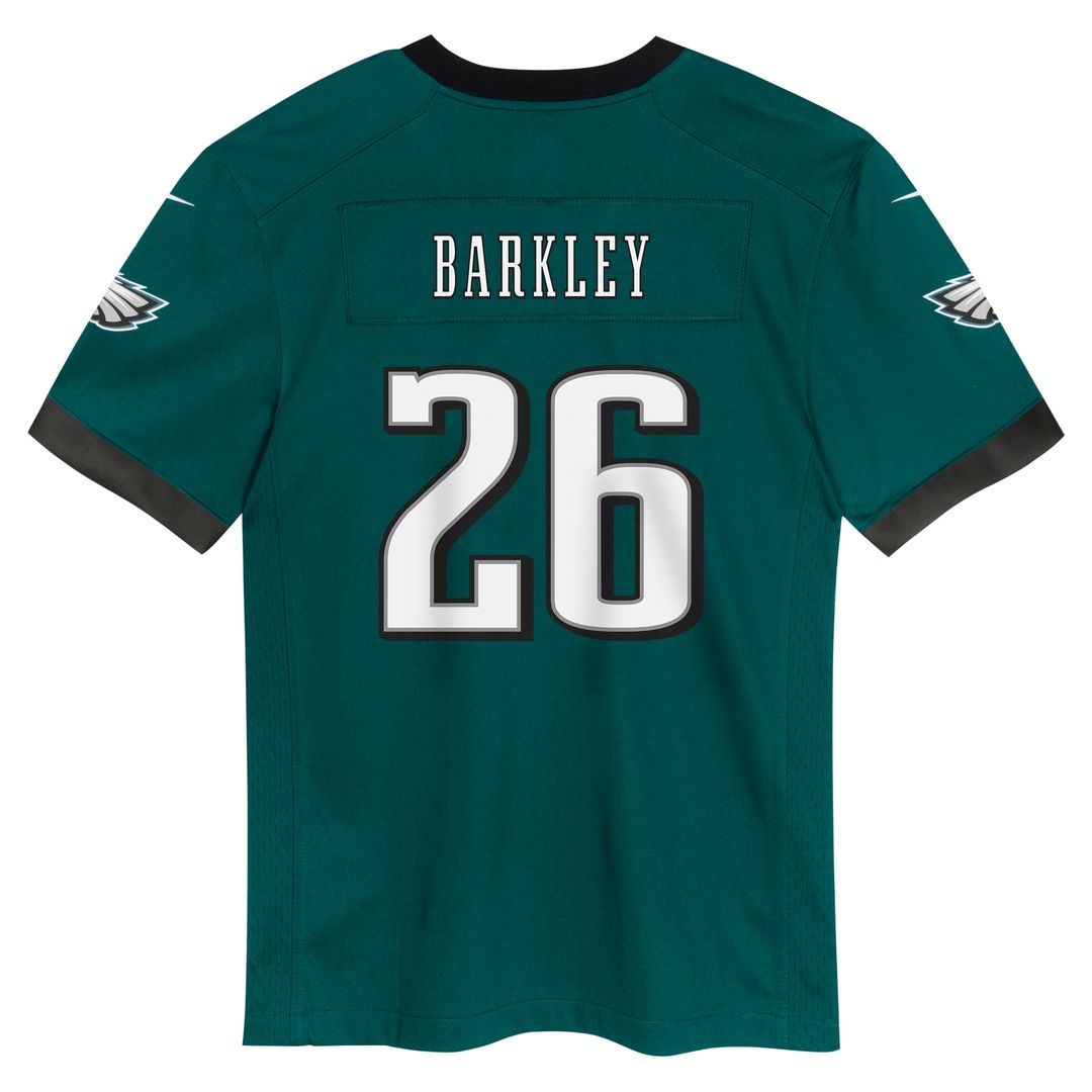 Saquon Barkley Philadelphia Eagles Nike Toddler Game Jersey - Midnight Green