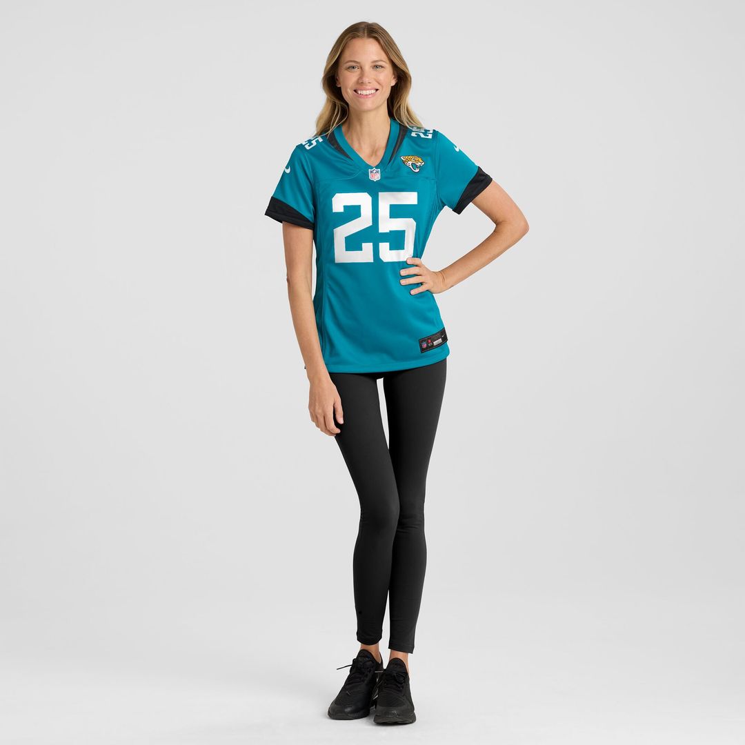 Rayuan Lane III Jacksonville Jaguars Nike Women's Team Game Jersey -  Teal