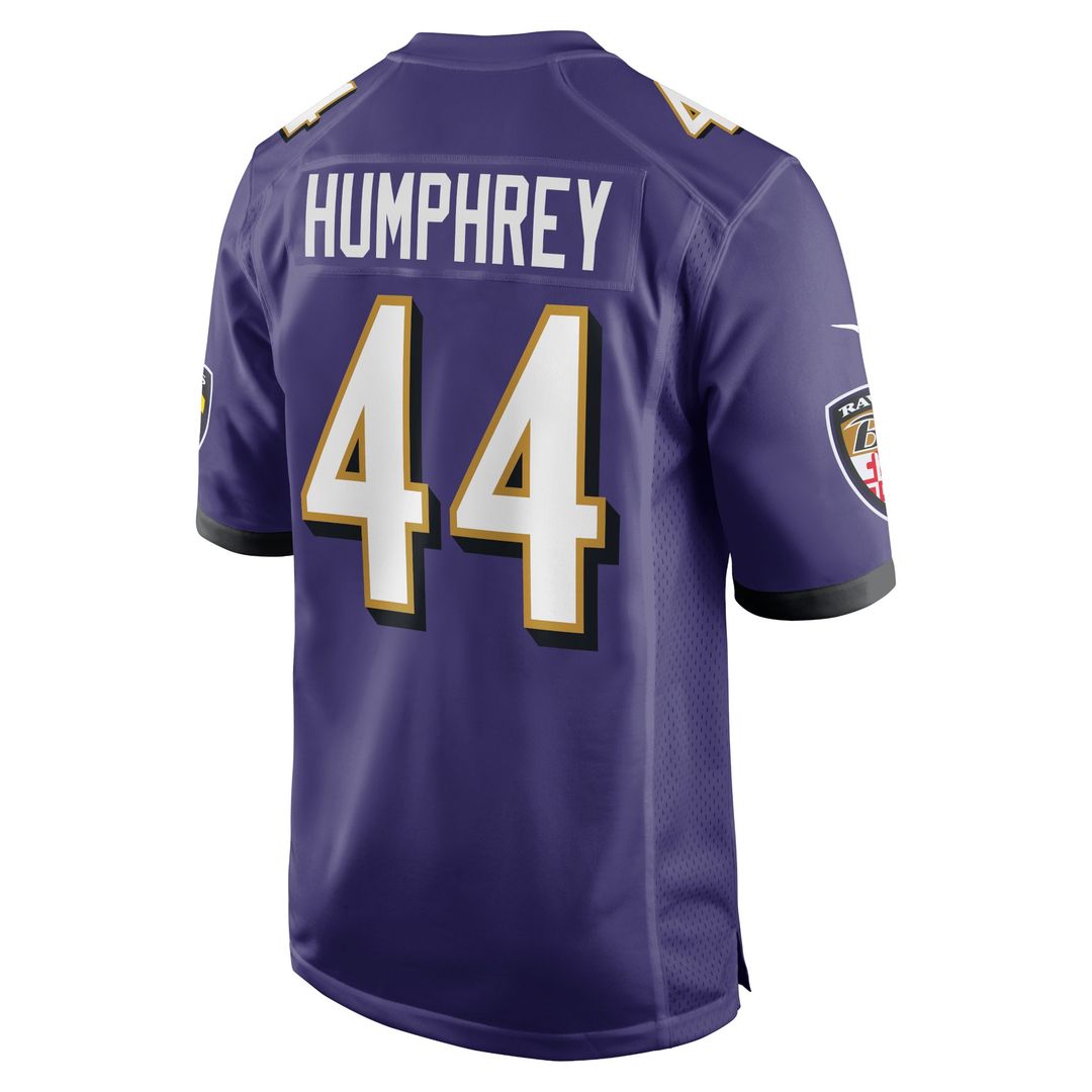 Marlon Humphrey Baltimore Ravens Nike Game Team Jersey - Purple