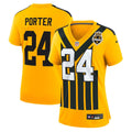 Joey Porter Jr. Pittsburgh Steelers Nike Women's Alternate 1933 Throwback Game Jersey - Gold