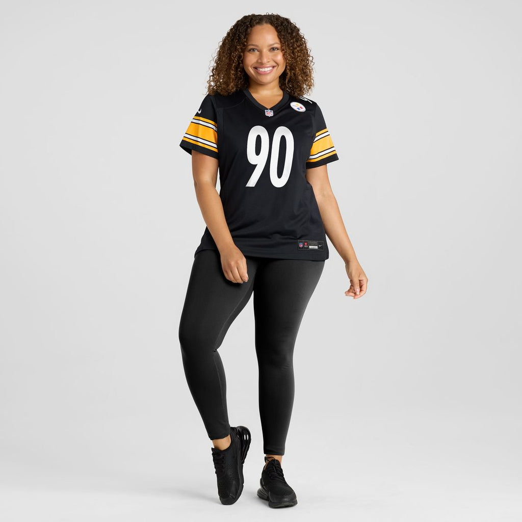 T.J. Watt Pittsburgh Steelers Nike Women's Game Jersey - Black