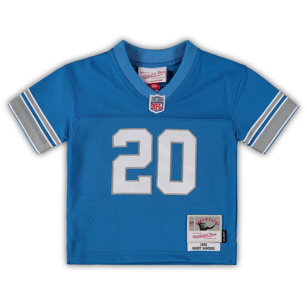 Barry Sanders Detroit Lions Mitchell & Ness Infant 1996 Retired Legacy Jersey - Blue