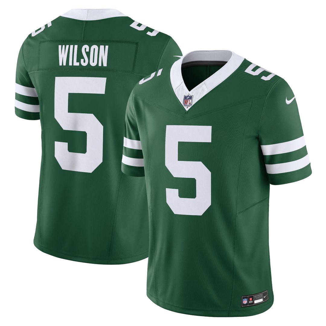 Garrett Wilson New York Jets Nike Vapor F.U.S.E. Limited Jersey - Legacy Green