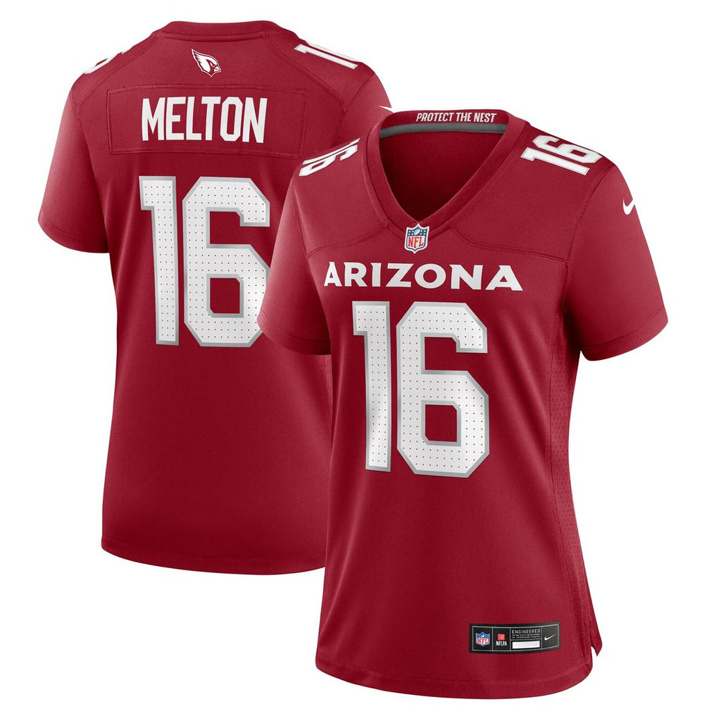 Max Melton Arizona Cardinals Nike Women's  Game Jersey -  Cardinal