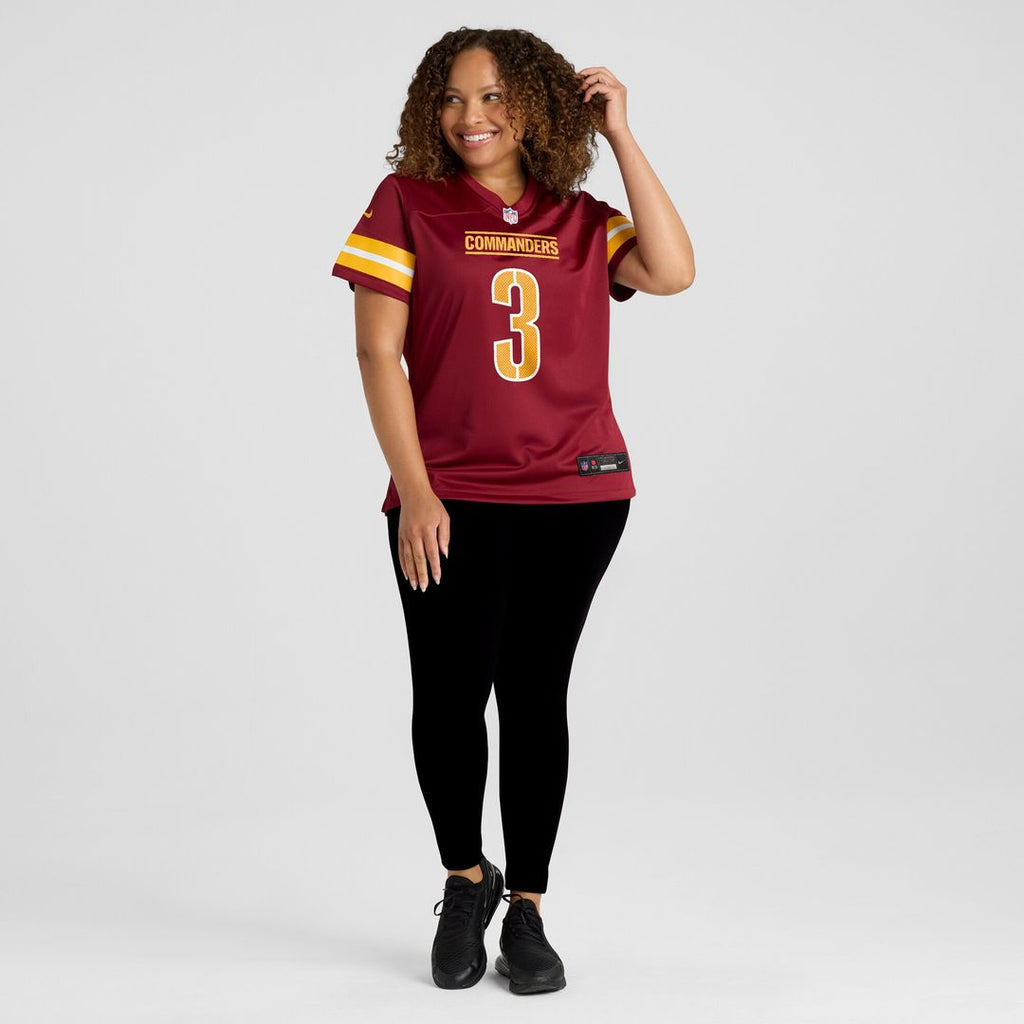 Will Harris Washington Commanders Nike Women's Team Game Jersey -  Burgundy
