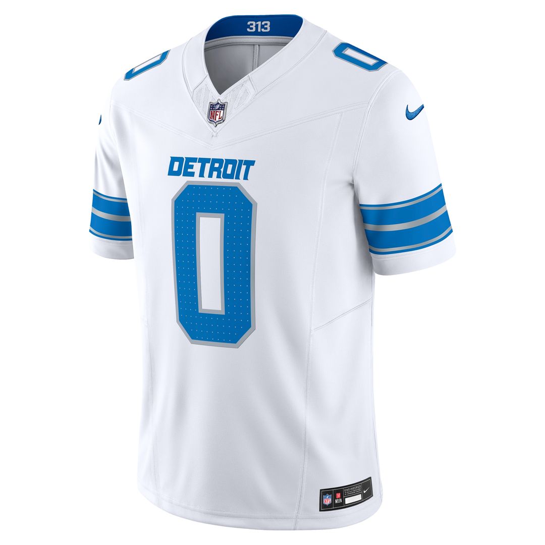 Jahmyr Gibbs Detroit Lions Nike Vapor F.U.S.E. Limited Jersey - White