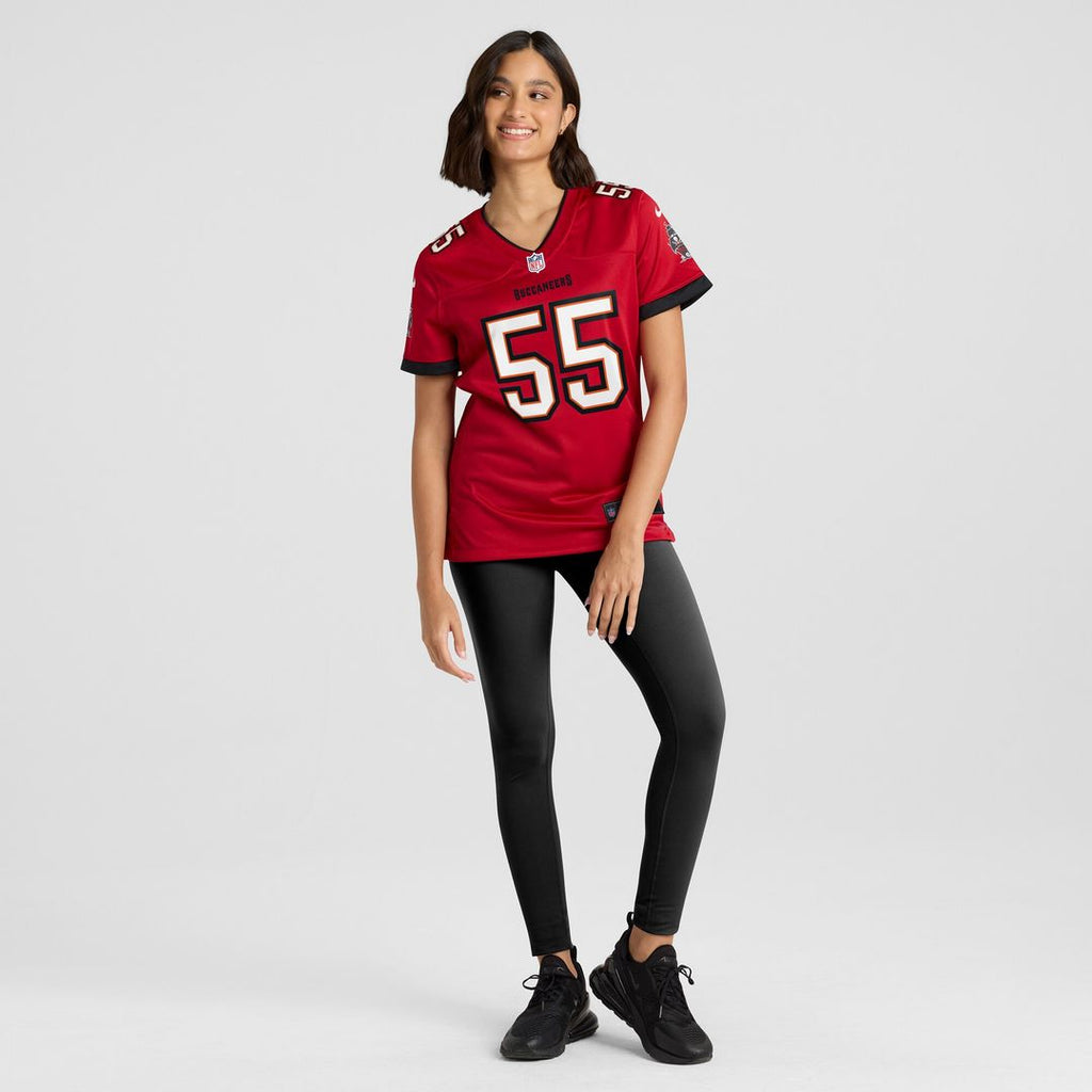 Derrick Brooks Tampa Bay Buccaneers Nike Women's Game Retired Player Jersey - Red