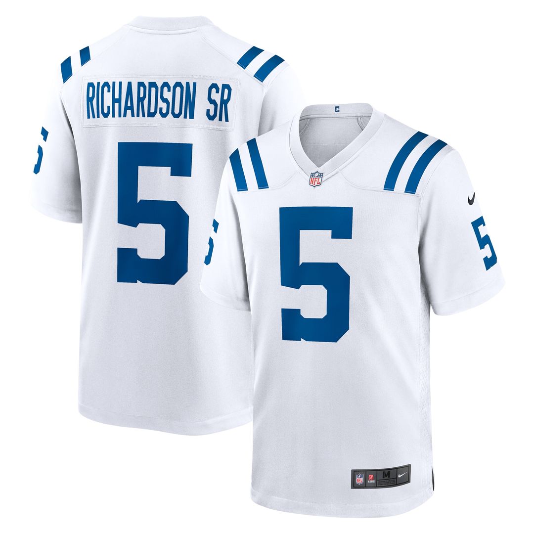 Anthony Richardson Sr. Indianapolis Colts Nike Game Jersey - White