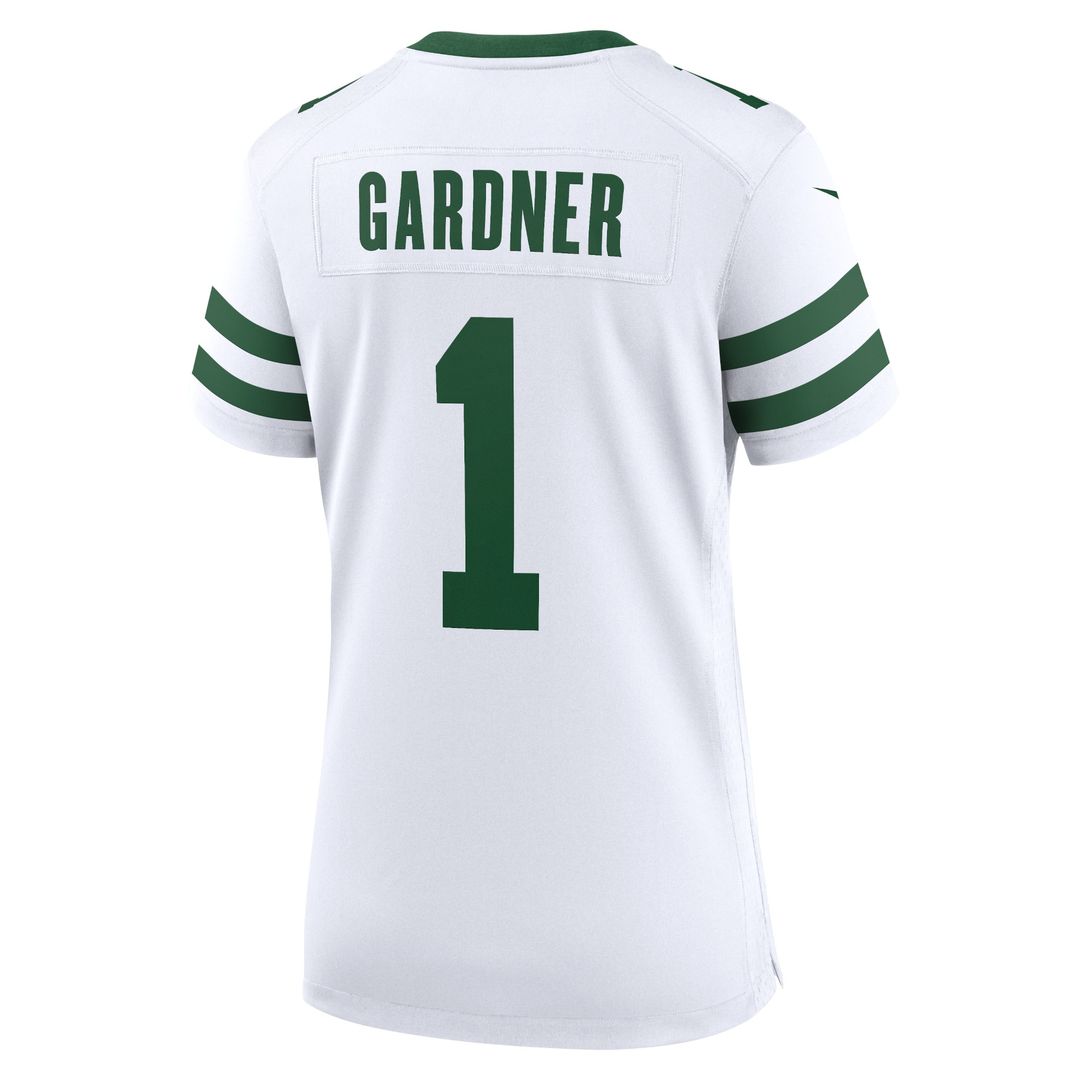 Ahmad Sauce Gardner New York Jets Nike Women's Game Jersey - Legacy White