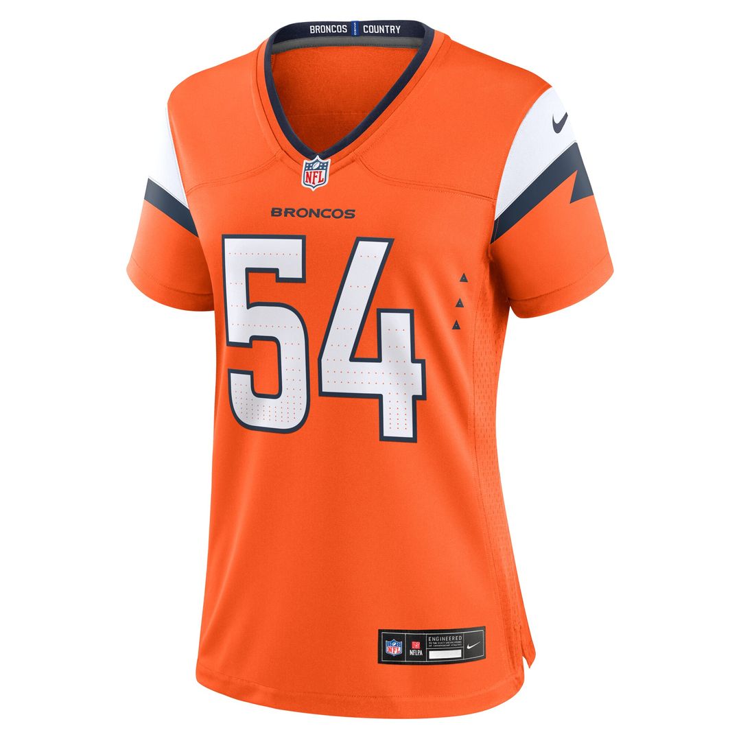 Alex Forsyth Denver Broncos Nike Women's Team Game Jersey -  Orange