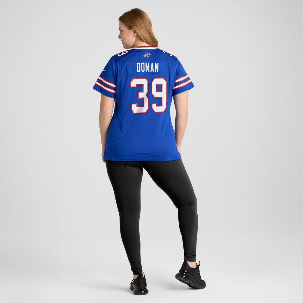 Tommy Doman Buffalo Bills Nike Women's Team Game Jersey -  Royal